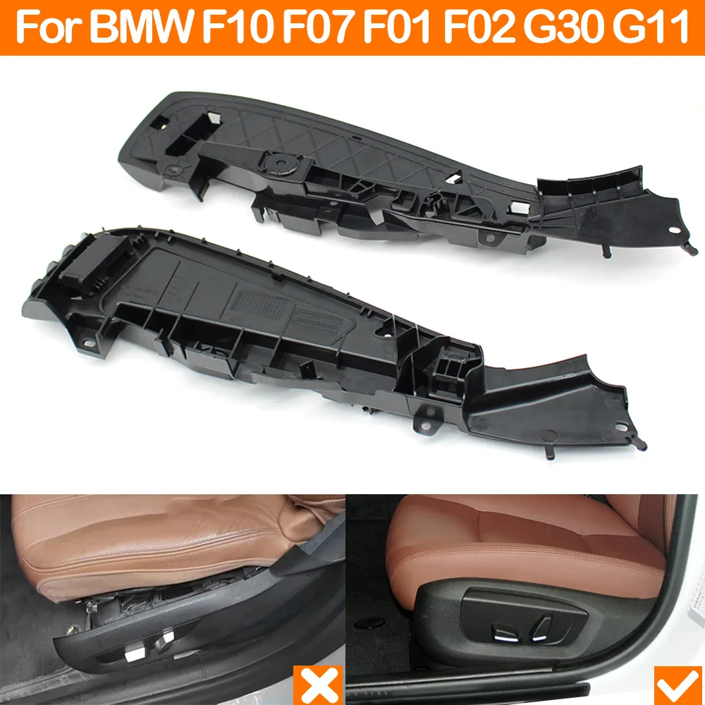 

Car Front Seat Inner Support Frame Panel Side Bracket Repair Replacement For BMW 5 7 Series F10 F11 F07 F01 F02 G30 G11 G12 G32