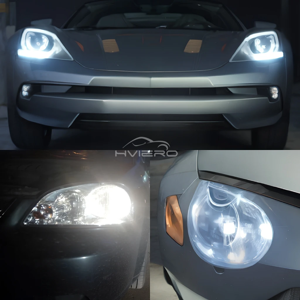 2/4/10X T10 COB 10Led 7020 Auto Night LED 194 168 Wedge Replacement Reverse Instrument Panel Lamp White Blue Bulbs for Lighting