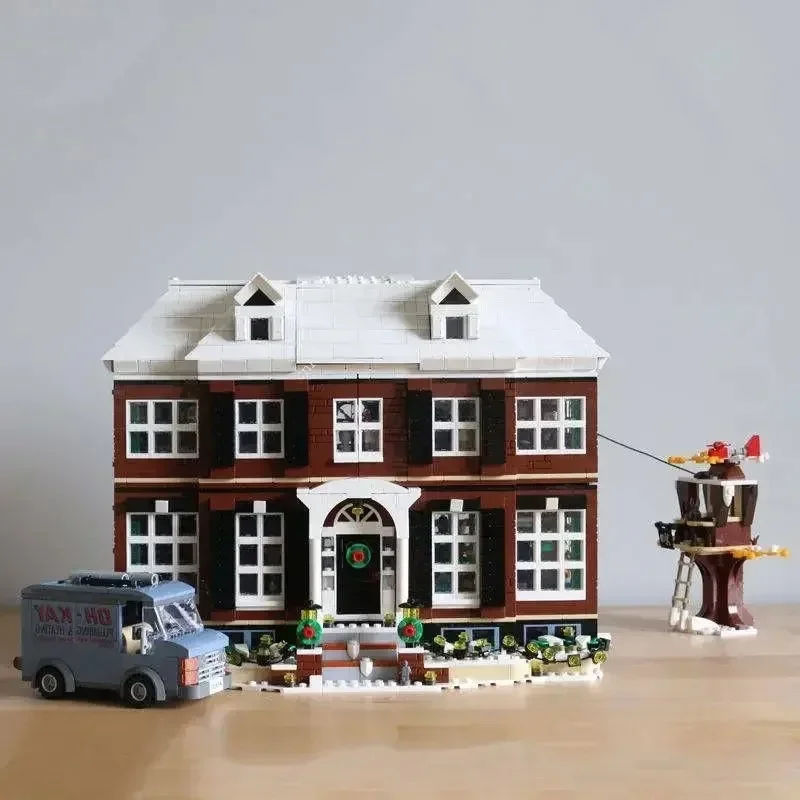 3955 PCS Home Alone House Model Building Blocks Bricks Educational tool For Boy Kids Christmas Birthday Lifts Compatible