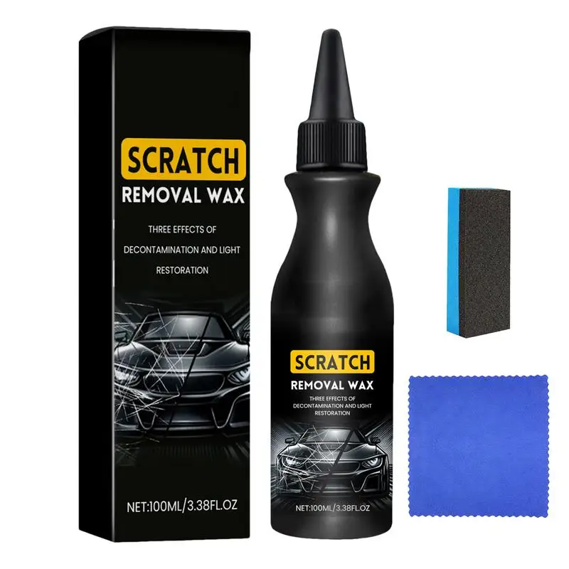 

100ml Car Scratch Removal Wax Sparkling Shine Car Scratch Remover Paint Care Tools Auto Swirl Remover Anti Swirll Wax Polishing