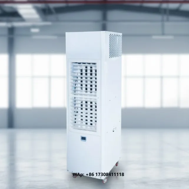 3HP Energy Saving Portable Air Conditioner Stable Operation Movable Cooling AC for Gaming Cafe Food Factory Warehouse 220V 50Hz