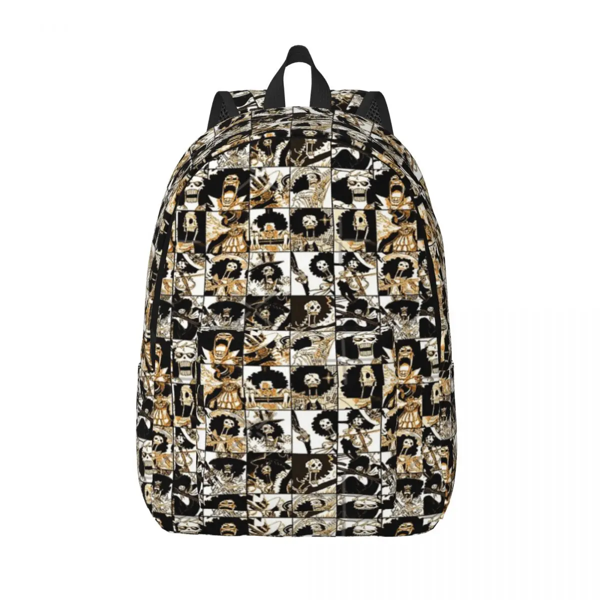 

Brook - Манга Panel Collage Color Простой и стильный рюкзак Холщовый рюкзак Женские сумки