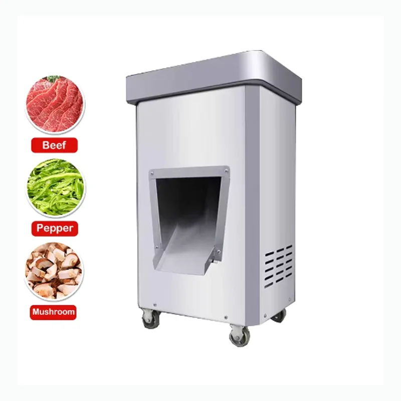 Multifunctional Vertical Meat Slicer Large Meat Cutting Machine Automatic Kitchen Removable Knife Set Meat Cutter