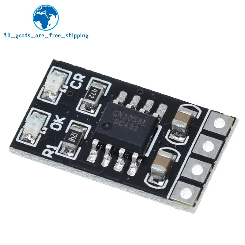 1/5 pces dedicado 3.2v lifepo4 módulo de carregador de bateria 3.6v 1a cv/cc com proteção contra sobretensão recarga automática de baixa potência