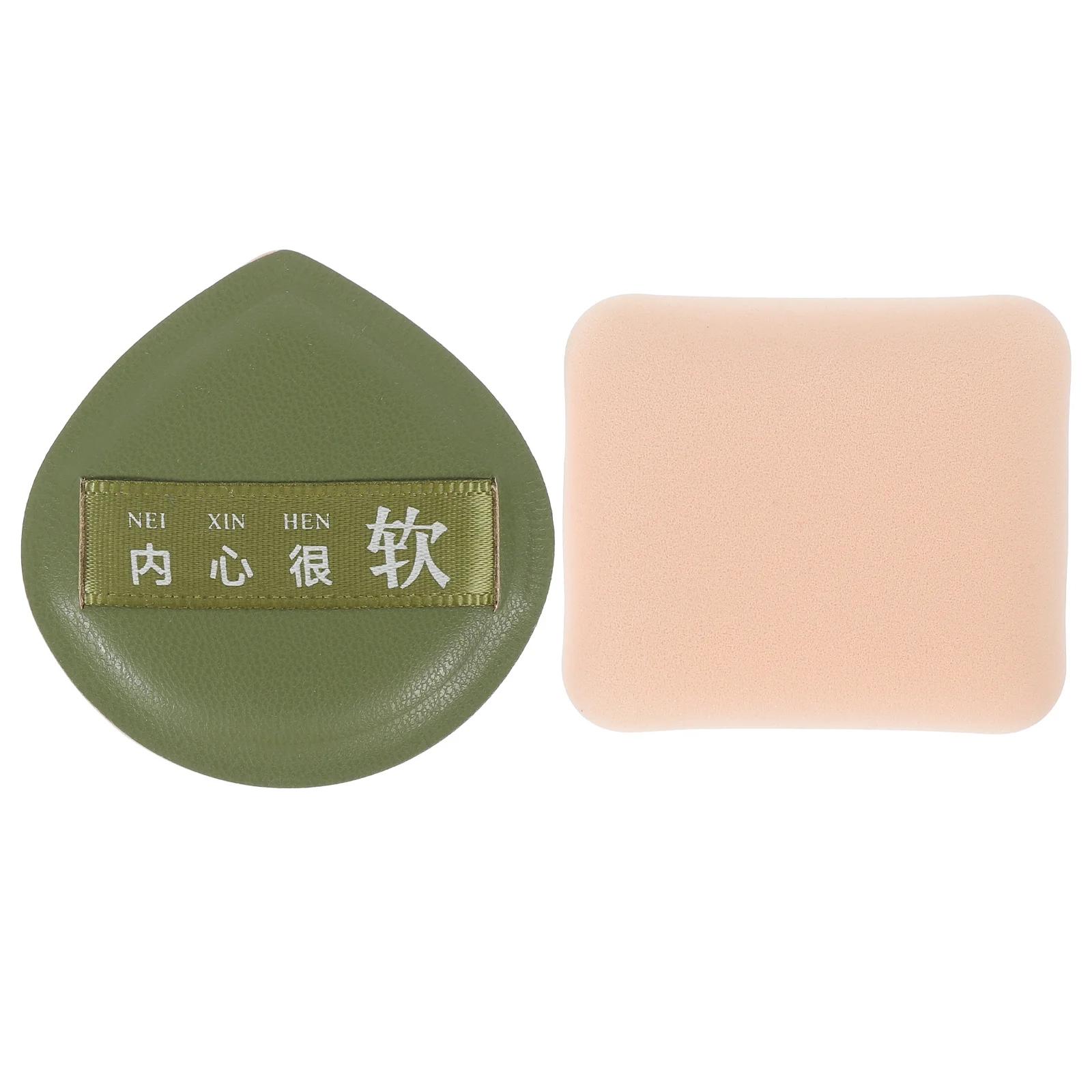 10 stuks vrouwen make-up poeder draagbare kleine poederdons set voor gezicht natuurlijke make-up applicatie gereedschap