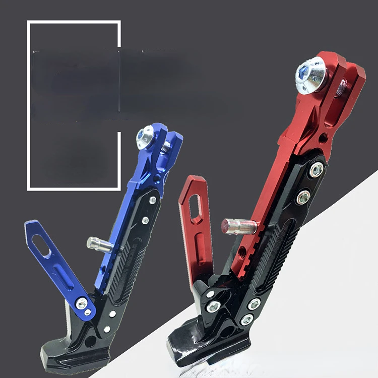 Motorcycle Foot Brace Adjustable Side Brace Retrofitting Unilateral Foot Stand Side Support Moto Equipement  Motorcycle Stand