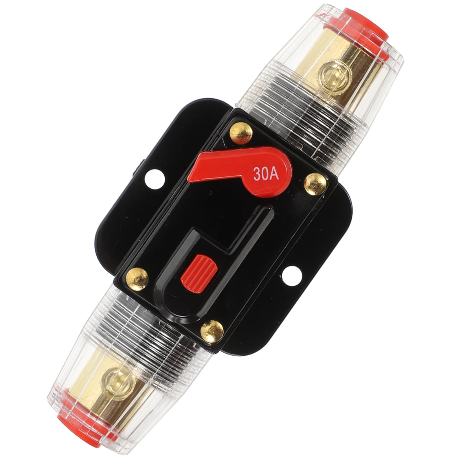 

30 Amp Car Circuit Breaker Auto Inverter Automatic Reset Resettable Fuse Holder