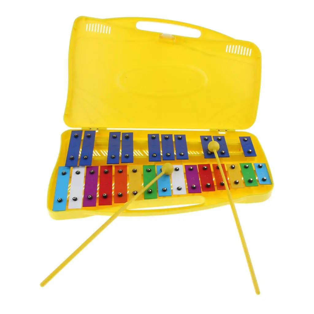 Toddlers Kids 25 Note Xylophone Glockenspiel Early Musical Developmental Toy