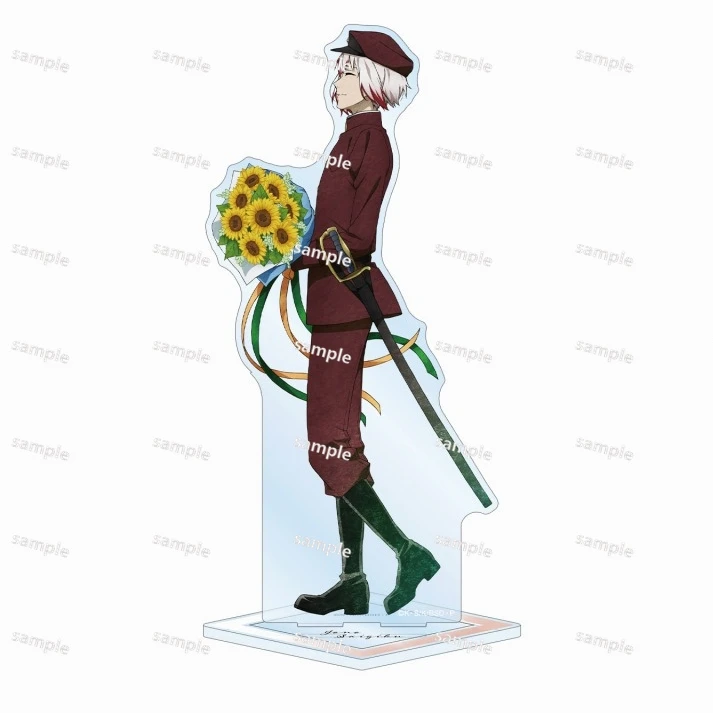 Game Nakajima Atsushi Dazai Osamu Nakahara Chuya Akutagawa Ryunosuke Acrylic Stand Figure Doll Anime Keychain Cosplay Toy Gift