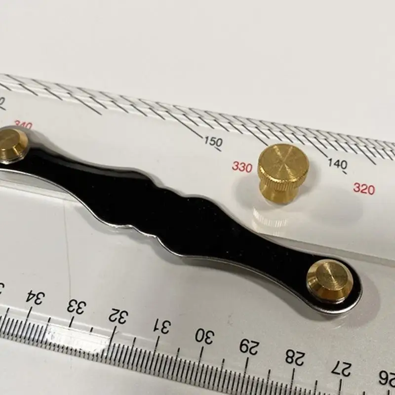 96GE Parallel Ruler With Metal Arm 450mm/17.72Inch Marine Navigation Parallel Ruler