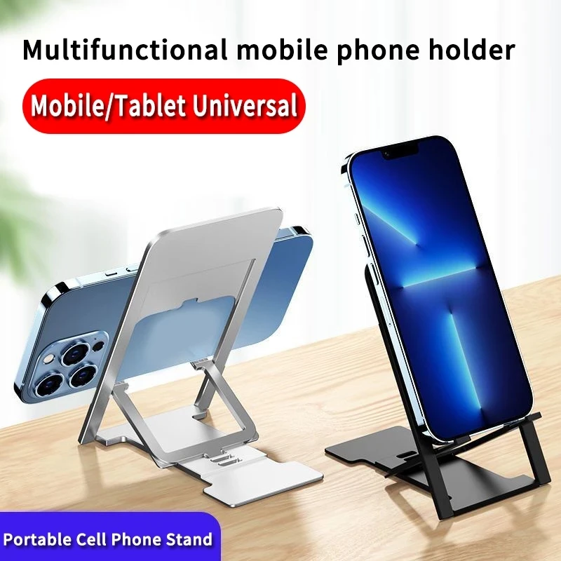 Mini Phone Holder Stand Tablet Stand Support Cell Phone Stand Mobile Phone For iPhone 15 14 13 12 Pro Xiaomi 13 Samsung POCO x5