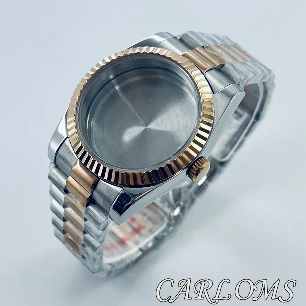 36mm 40mm Case ETA2824 PT5000 NH34 NH35 NH36 NH38 NH39 NH70 NH72 4R35 4R36 Watch Case With Sapphire Glass Waterproof