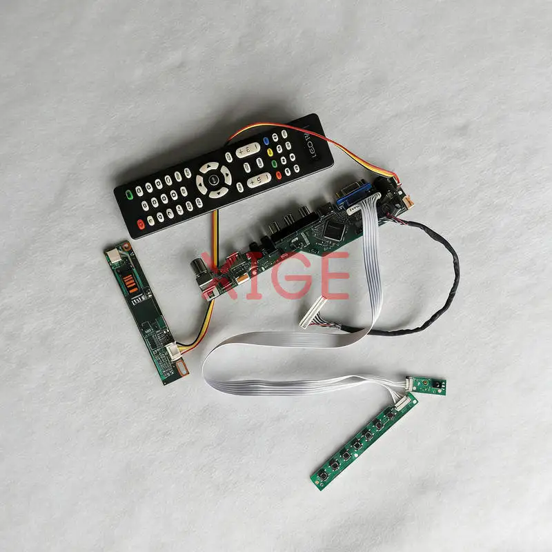 

Matrix Controller Drive Board Fit B154EW04 B154EW08 B154EW02 B154EW01 1280x800 HDMI+VGA+AV+USB 1280*800 1CCFL LVDS-30Pin DIY Kit