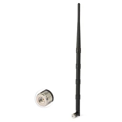 Superbat 2.4GHz 15dbi WiFi Router Tilt-Swivel Wireless LWU Antenna RP-SMA Male(Female Pin) Connector