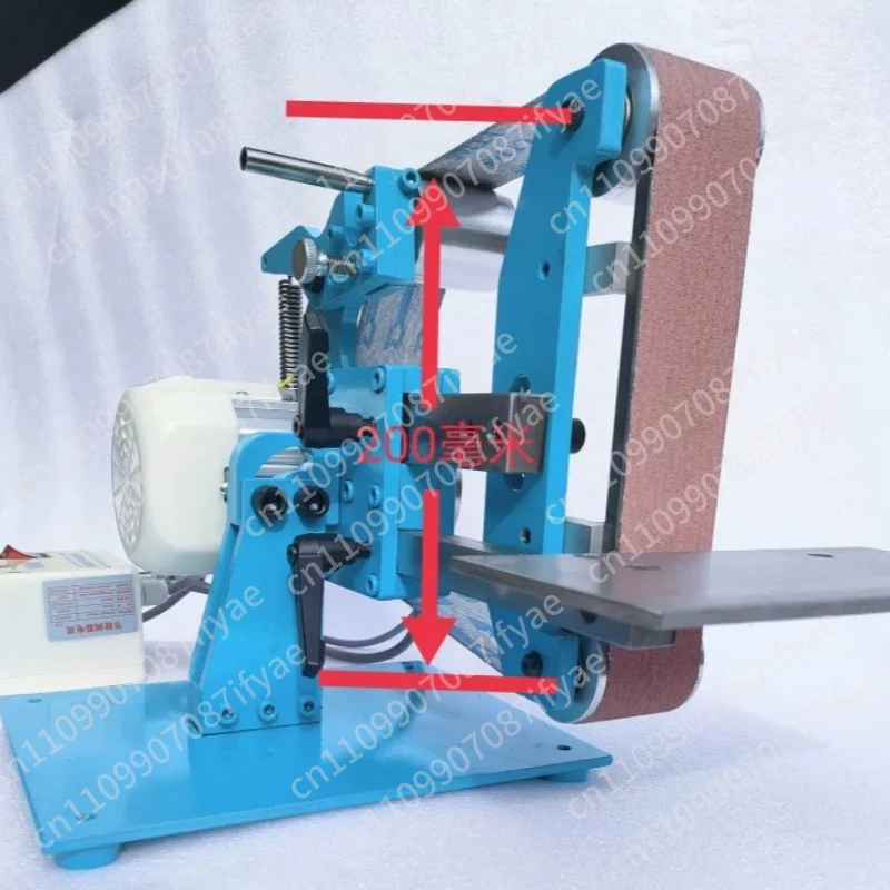 750W Electric Belt Sander Vertical and Horizontal Dual Use Belt Polishing Grinding Machine Belt Grinder Machine 110V/220V