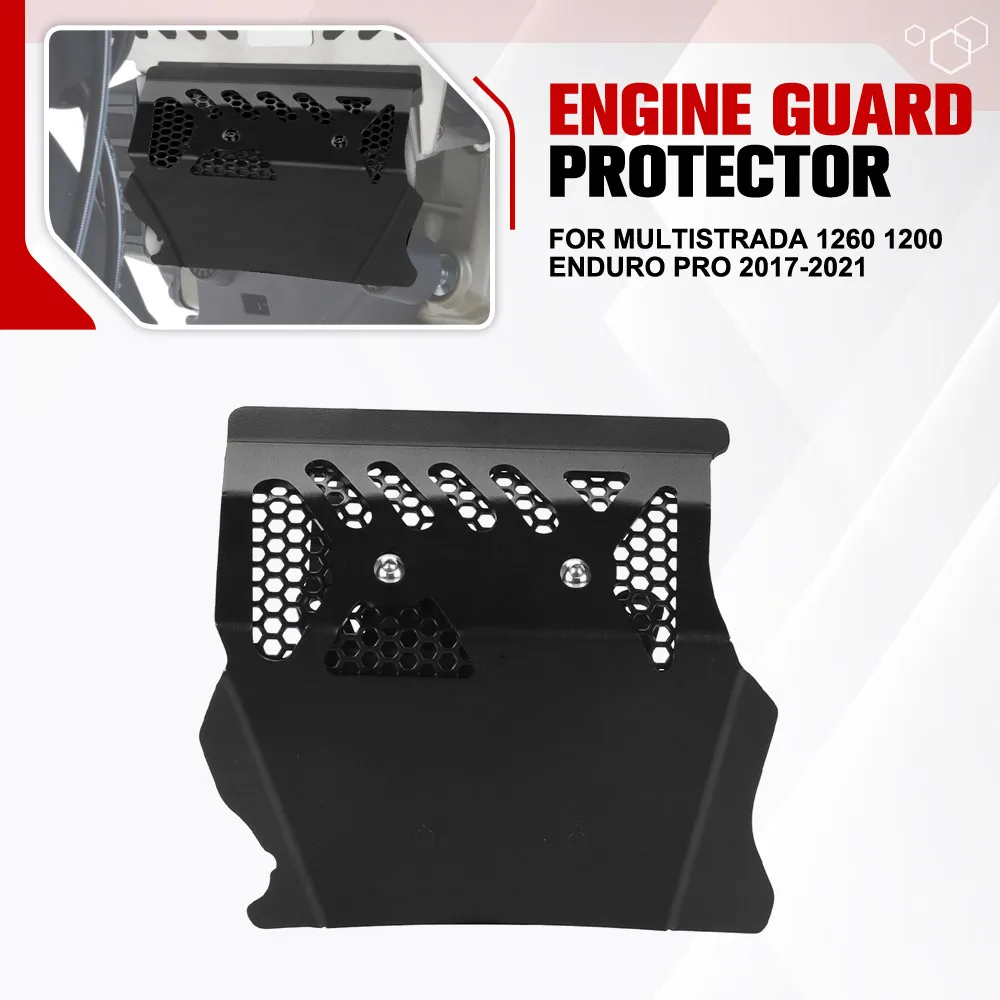 

Engine Guard Protector For Ducati Multistrada 1260 1200 Enduro Pro 2017-2021 Motorcycle Front Chassis GUARD Housing Protection
