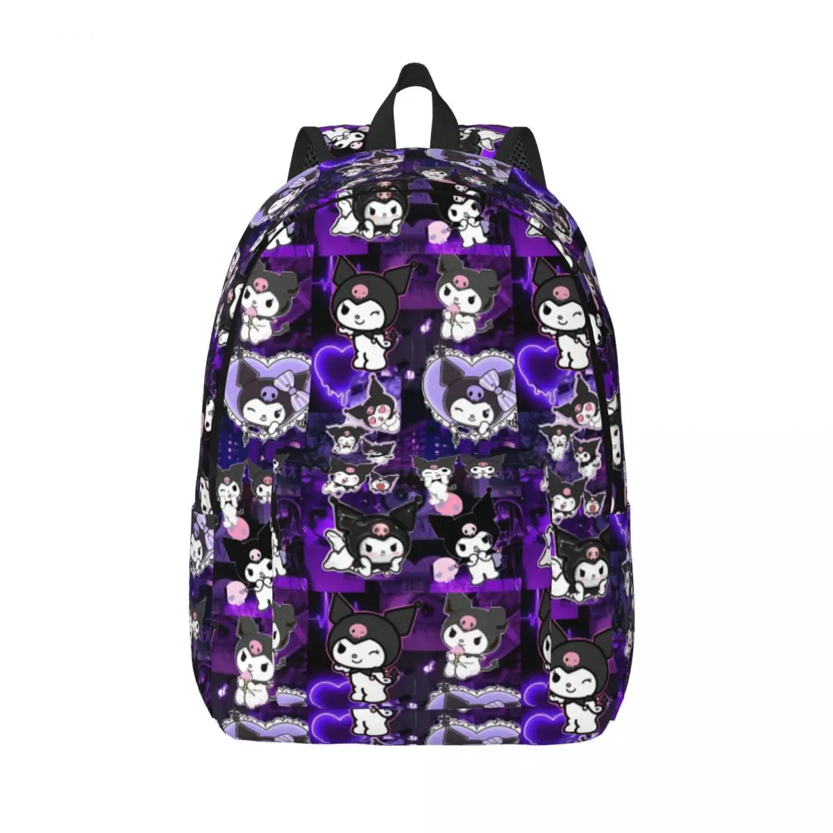 

Hot Lovely Kuromi Cartoon Backpack Outdoor Style Backpacks Unisex Custom Durable High School Bags Kawaii Rucksack