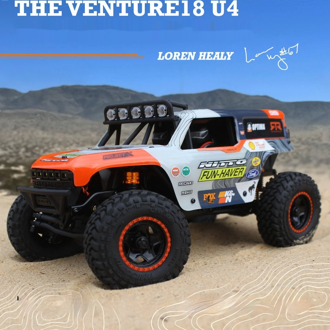 

HPI Racing Venture Flux U4 4400 1/18 4WD RC Simulation Electric Brushless Remote Control Off Road Climbing Vehicle Model Gift