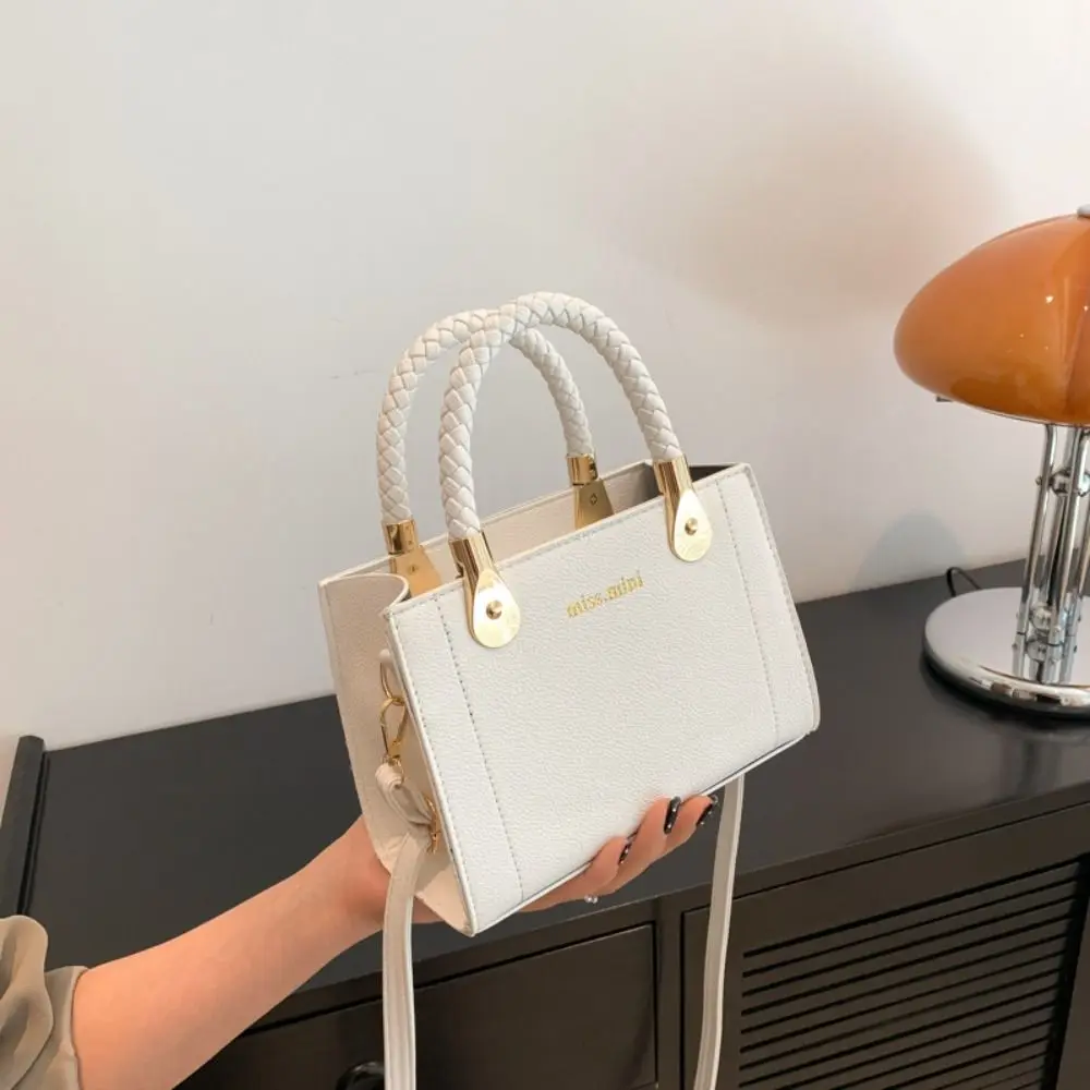 

PU Leather Women Shoulder Bag Light Luxury Korean Style Ladies Mini Crossbody Bag Large Capacity Handbag Small Square Bag Gifts