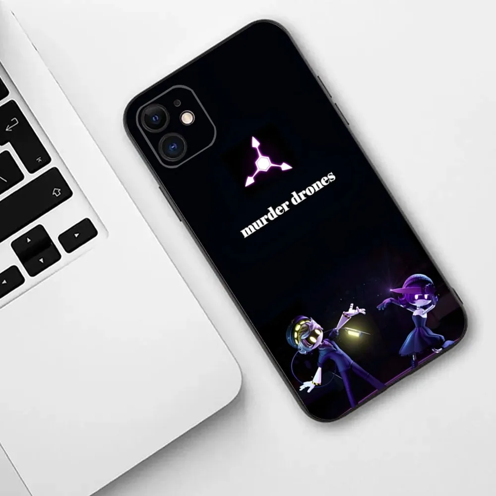 M-Murder N UZI D-Drones  Phone Case For iPhone 15,14,13,12,11,Plus,Pro Max,XS,X,XR,SE,Mini,8,7 Soft Silicone Cover