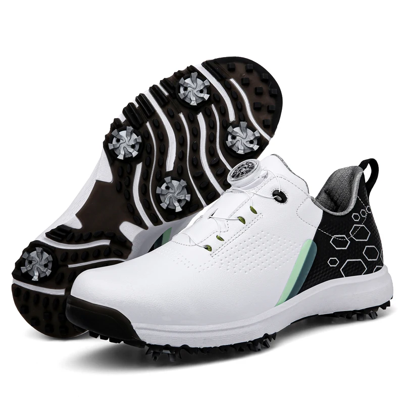 Waterproof Golf Shoes Men Golf Sneakers Men Outdoor Golfing Footwear Walking Sport Caddie Shoes