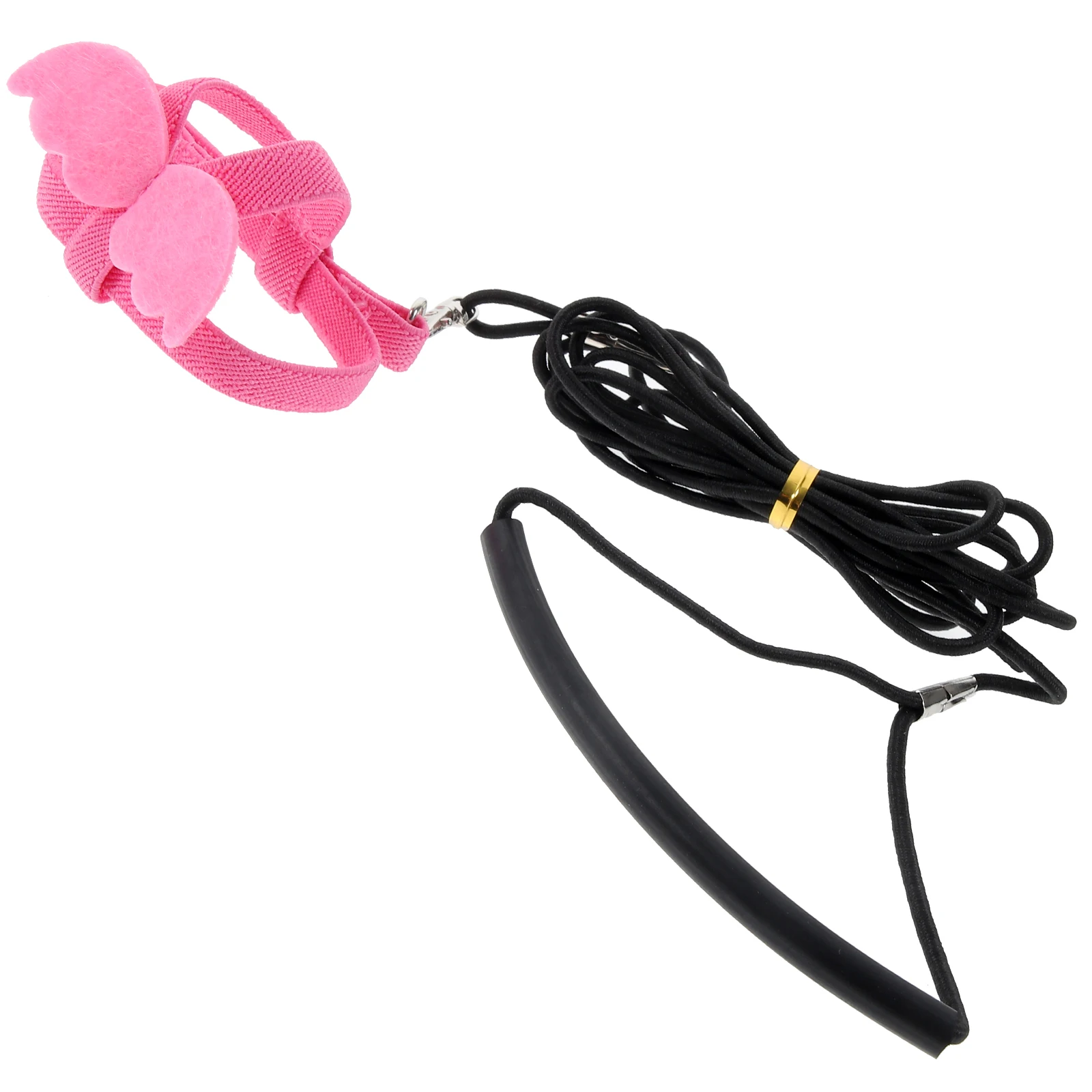 

Wear-Resistant Parrot Sturdy Leash Elastic Outdoor Harness For Daily Use Reusable Bird Accessory Lightweight Easy Carry Durable