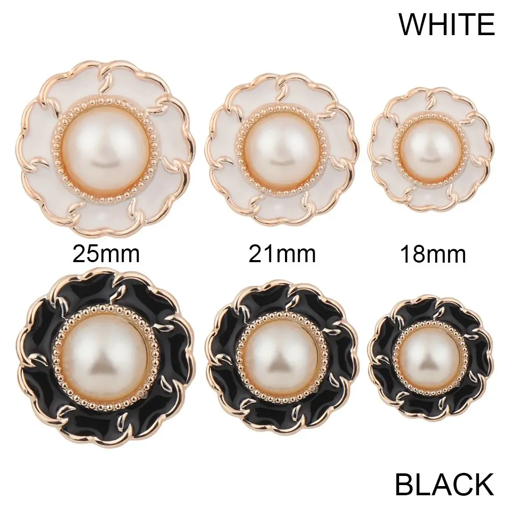 10Pcs Plastic Sewing Button DIY Decoration Pearl Buttons Sewing Accessories Shirt Buttons Needlework
