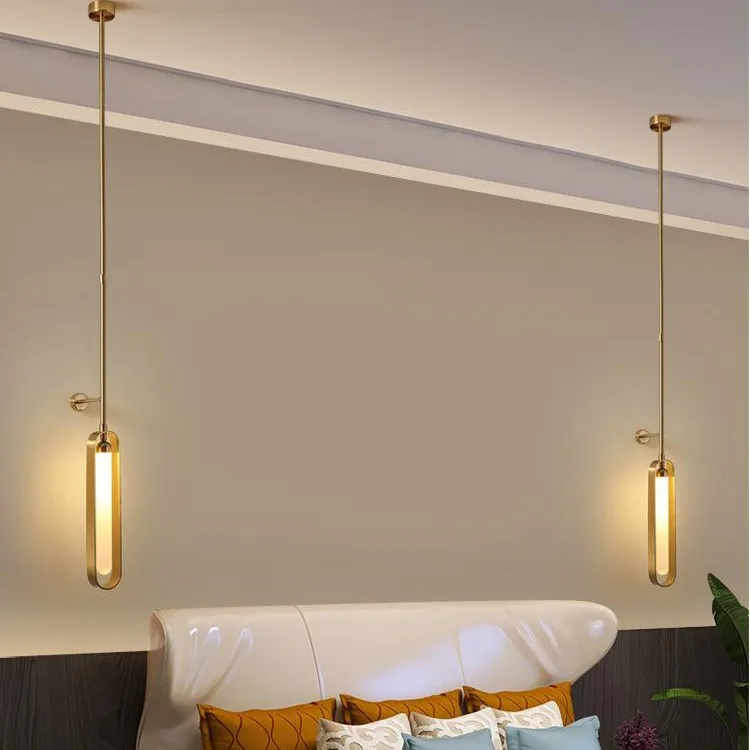 Living Room large Wall Lights lighting Foyer Led vertical Wall Lamp sconce for hotel Art Deco mirror Led fixtures modern