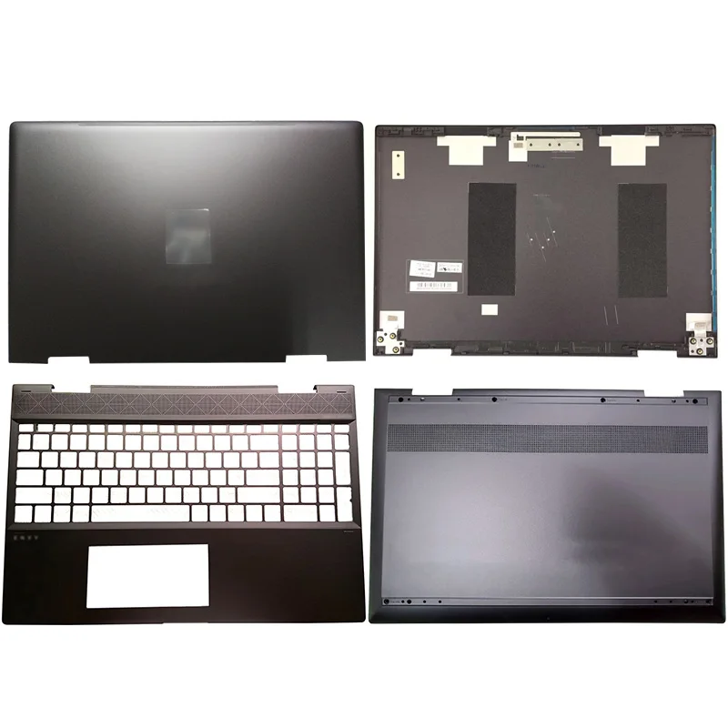 For HP ENVY X360 15-CN 15M-CN 15-CN013TX 609939-001 L23794-001 L32767-001 Laptop LCD Back Cover/Palmrest/Bottom Case Black