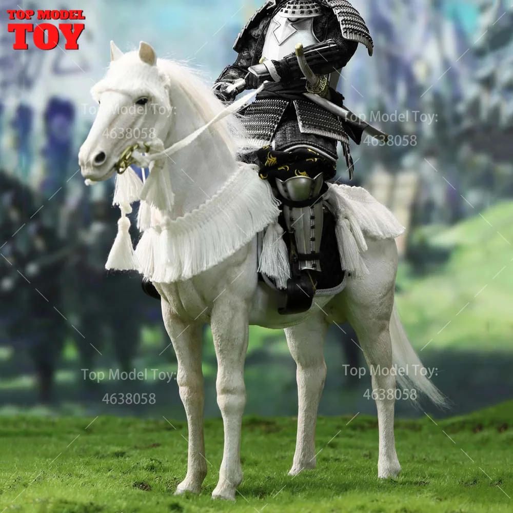 

DID XH80021 1/12 Scale Ancient White Horse Model with Equipment Toys Model Accessories For 6" Action Figure Dolls Collect