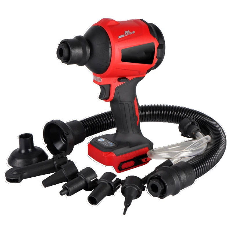 

1500W 80000RPM Brushless Dust Blower Inflator Vacuum Function Multifunction Cordless Blower For Makita 18v Battery