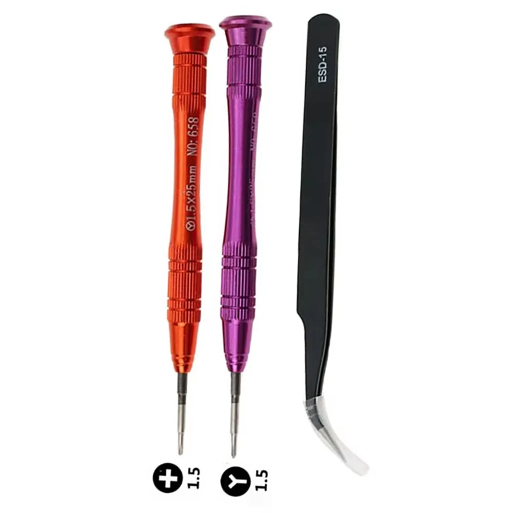JCD Full Set Screws with Cross Y Tri Wing Screwdriver For Switch NS Console / Joy-Con Controller Replacement Spare Parts - view 6