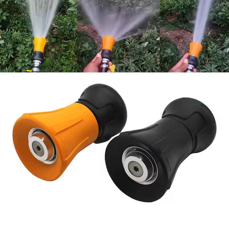 3/4 Inch Garden Hose Spray Nozzle Lawn Watering Sprinkler Irrigation Spray Nozzles High Pressure Car Washer Fireman Water Gun