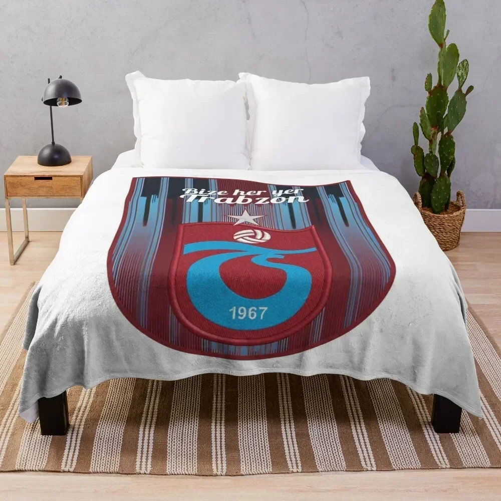 

Bize Her Yer TRABZON Throw Blanket Reusable Durable Soft Blanket for All Seasons