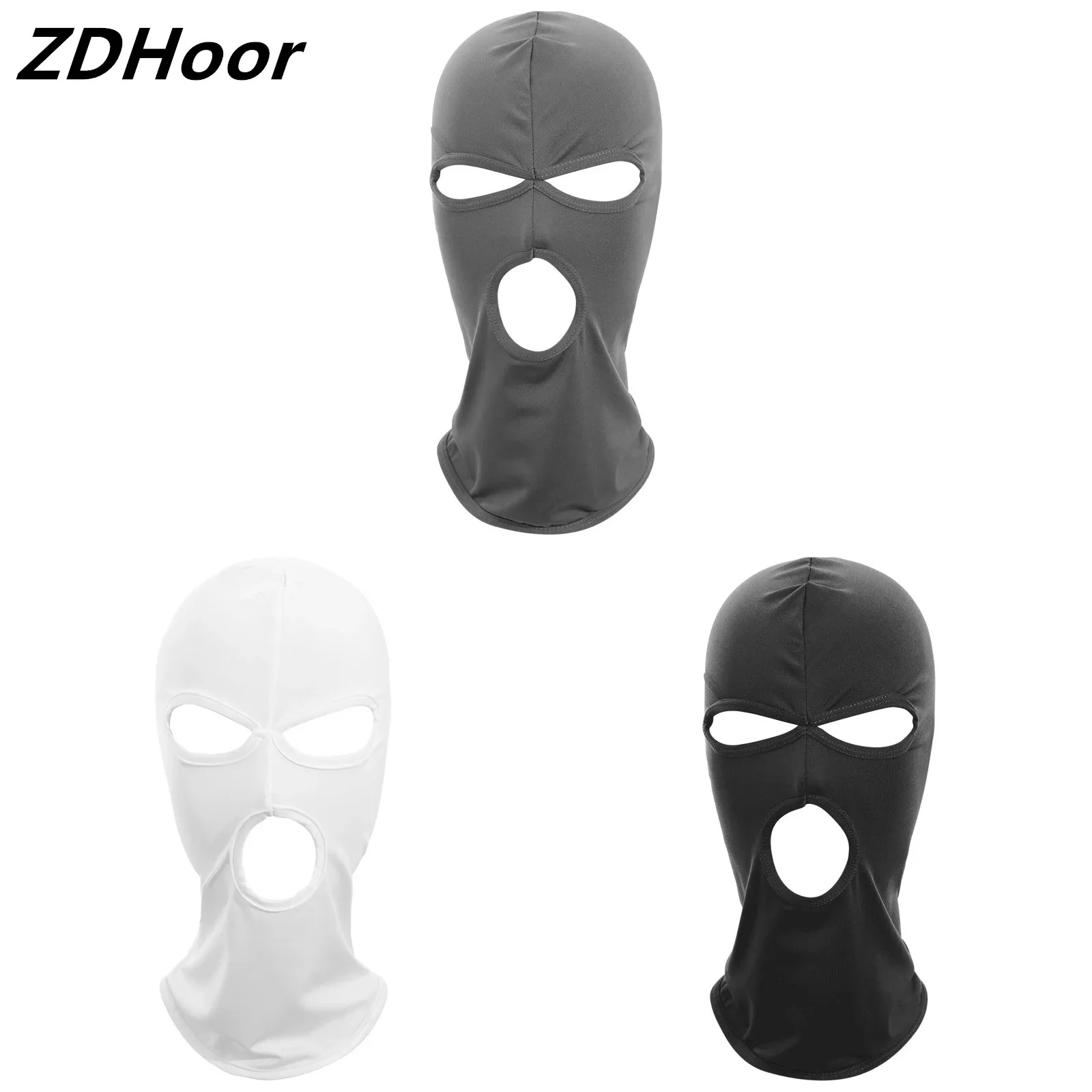 Riding Mask Windproof Sunscreen Mask Three-hole Breathable Headgear Mask And Dustproof Motorcycle Headgear