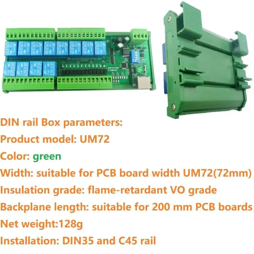 

Модуль реле 2-в-1 Ethernet/RS485 на 12 каналов для контроллера Modbus RTU TCP/IP UART, для ПЛК, PTZ-камер, двигателей, светодиодов