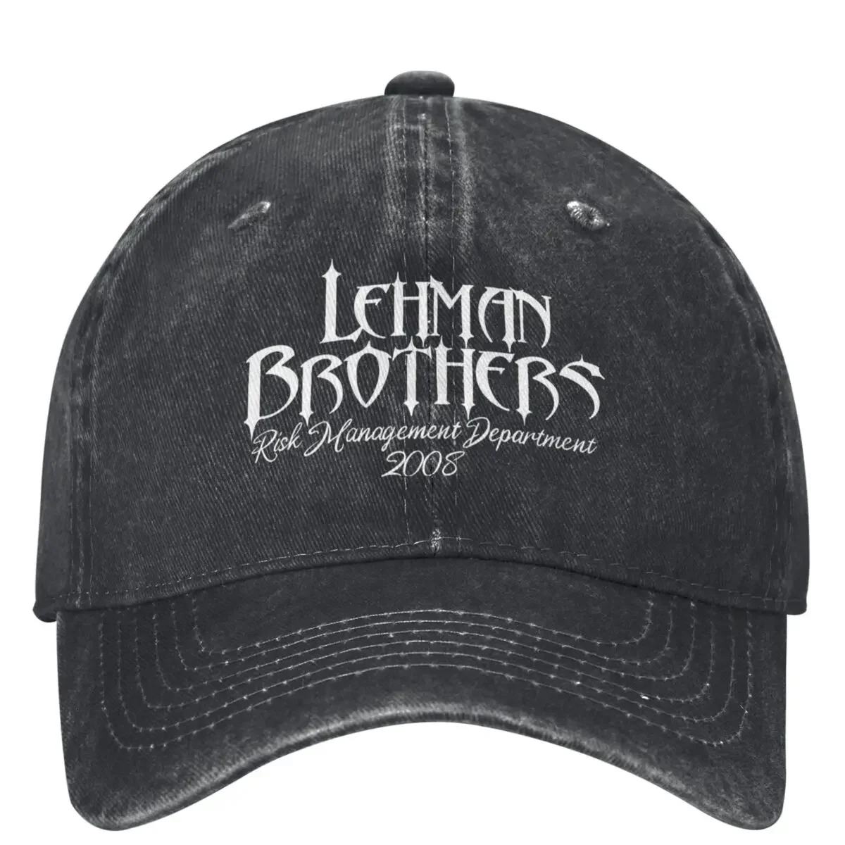 Lehman Brothers Baseball Cap Women Men Design Trucker Hat Summer y2k Retro Tennis Skate Baseball Caps