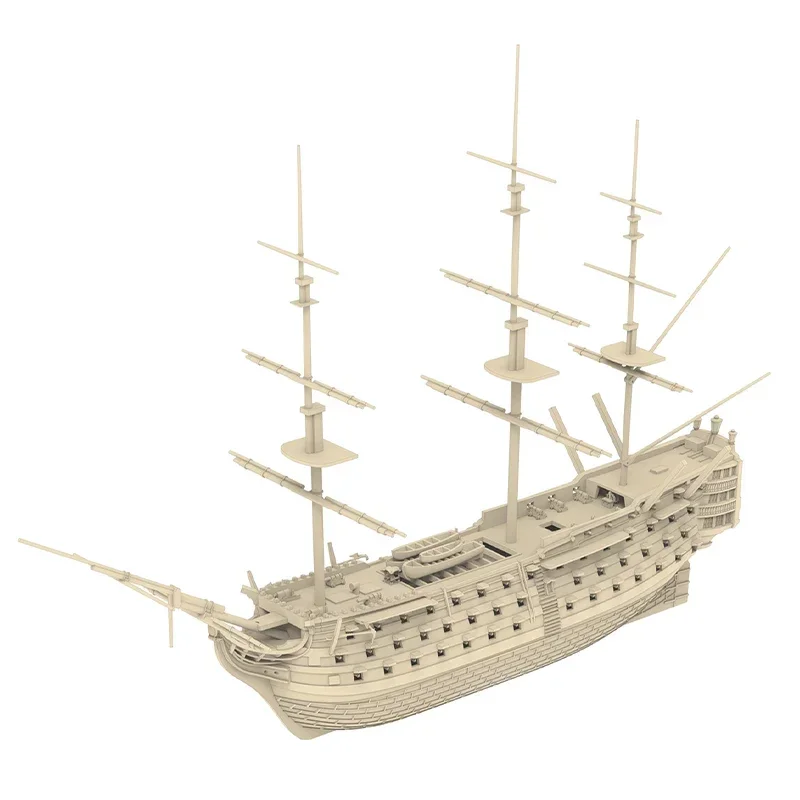 Kit modello assemblato Neverland Hobby 77001 HMS Victory Kit interno completo (con parti stampate 3D) Scala 1/700