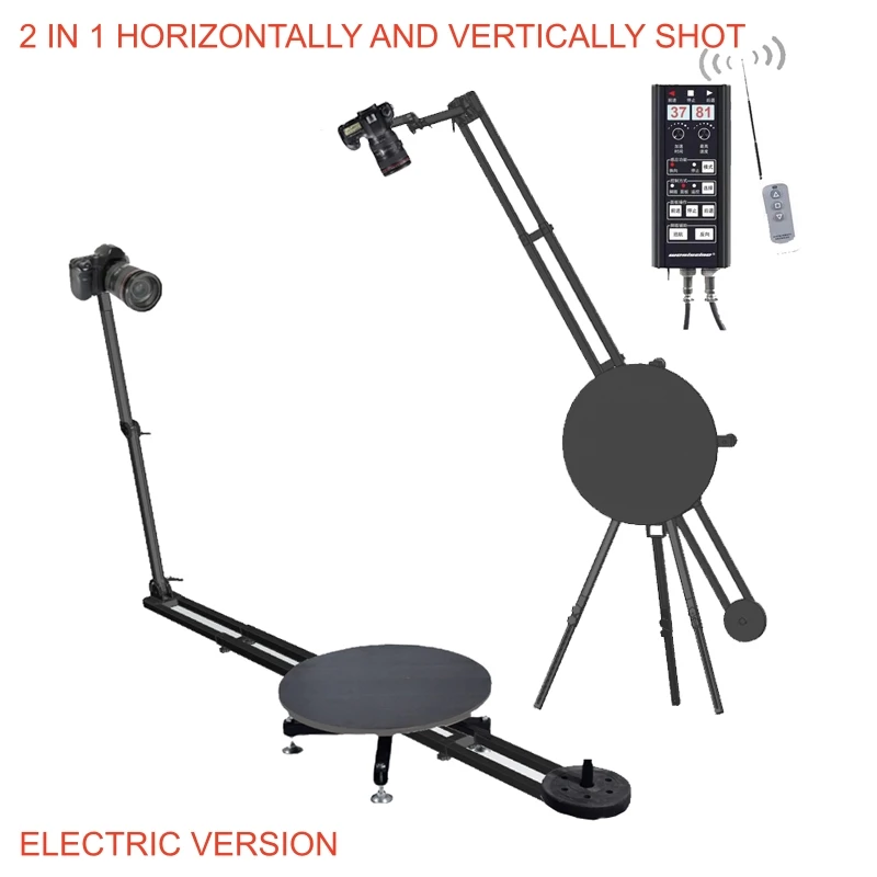 Professional Horizontal Vertical Photography Shooting Platform 360 Panoramic Rotating Photo Booth Load Max 200KG