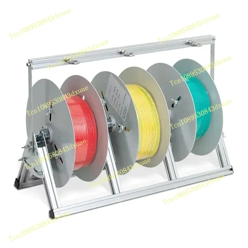 Pay-Off Rack Pay-Off Artifact Pay-Off Reel Cable Reel Pulley Wire Stripping Wire Threading Pliers Electrician Tool Clip Bag