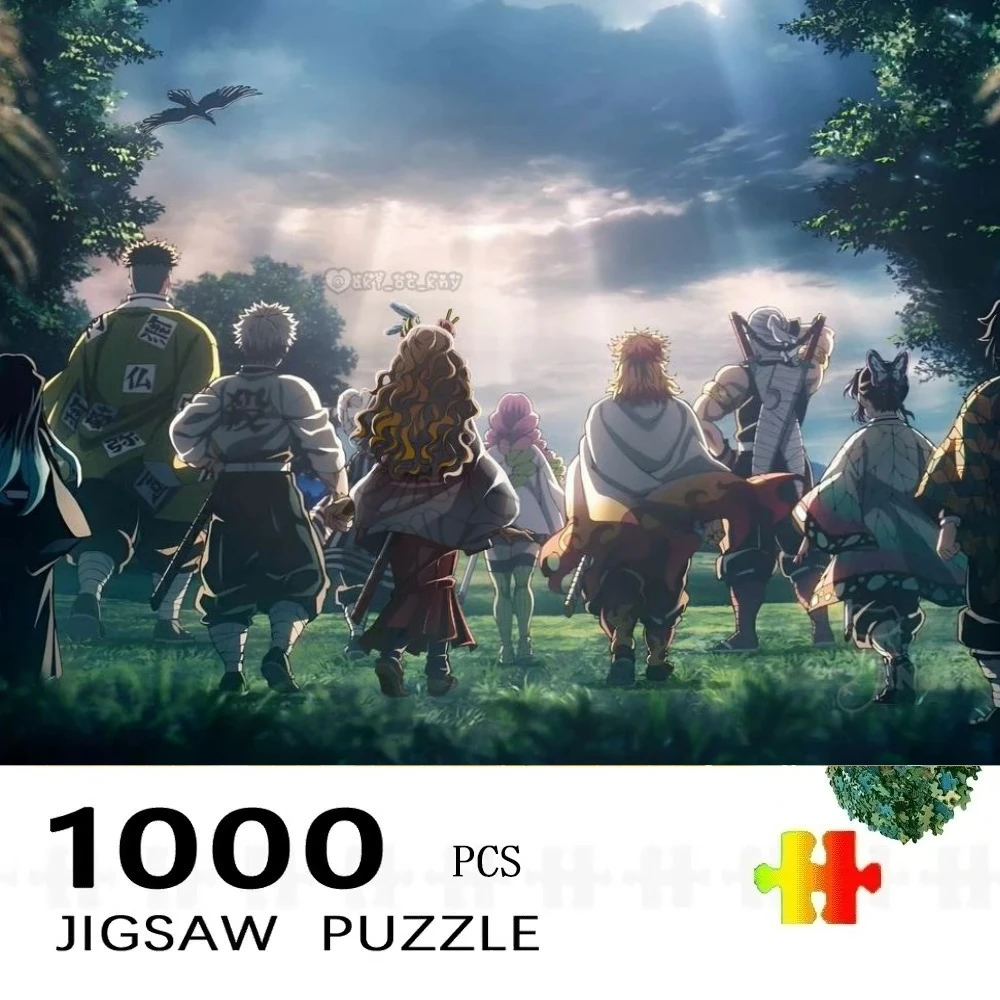 

Jigsaw Puzzle, Demon Slayer: Infinity Castle Tanjiro Puzzles, Perfect for DIY Creative Fun with Family,Gift ,teasing Toy