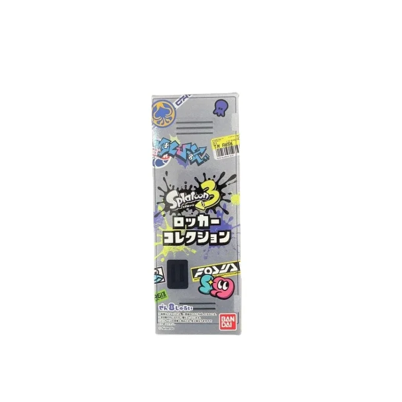 Japan Tokyo Osaka Genuine Bandai Blind Box Splatoon3 Locker Locker Style Food Play Action Figures Children Toys Holiday Gift