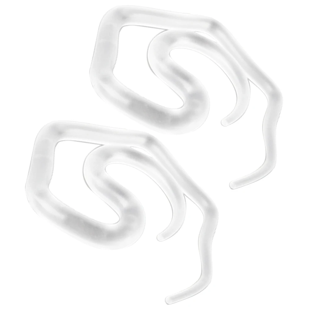 

2 Pcs Invisible Hair Clips Bun Maker Lazy Donut Shaper Curly Tools Hairstyle Accessories Thin Hair Chignon Forming