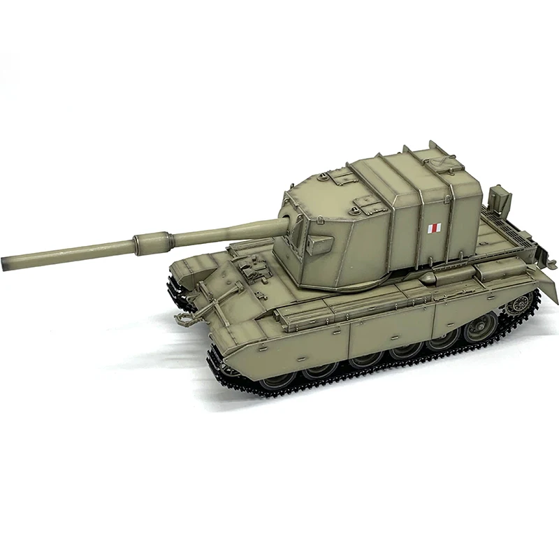 

British FV4005 Heavy Tank 1:35 Scale PVC Finished Military Vehicle Model Toys Collectible Souvenir