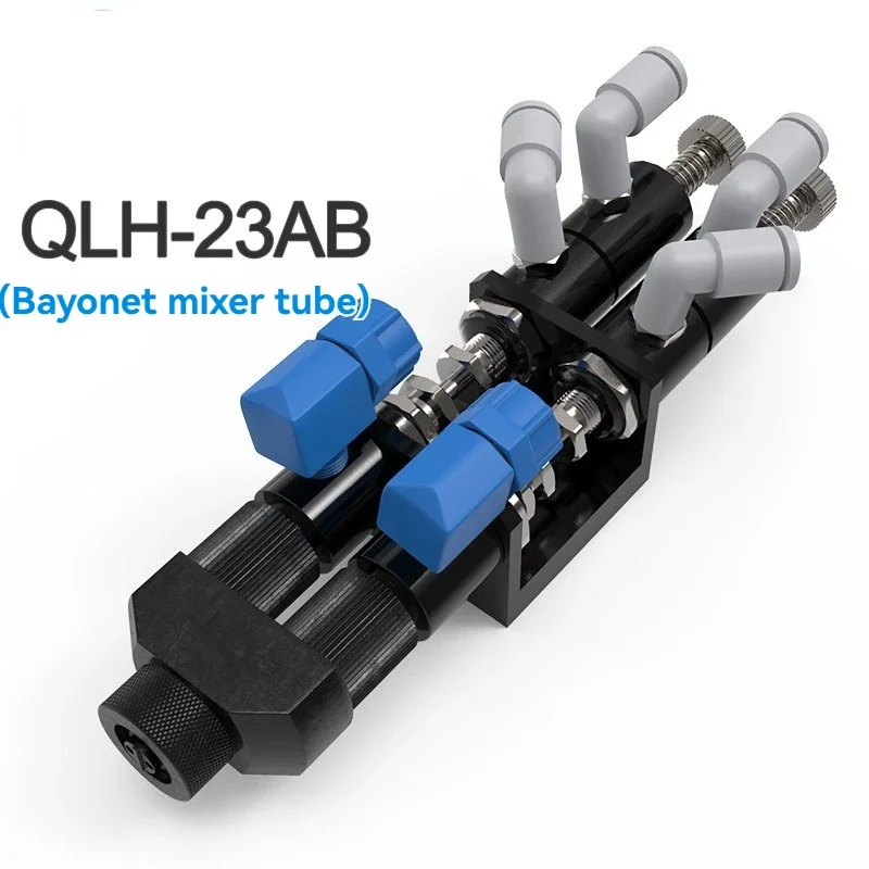 

Two Liquid Dispensing Valve Two Component AB Rubber Valve Back Suction Dispensing Valve Bell Bayonet