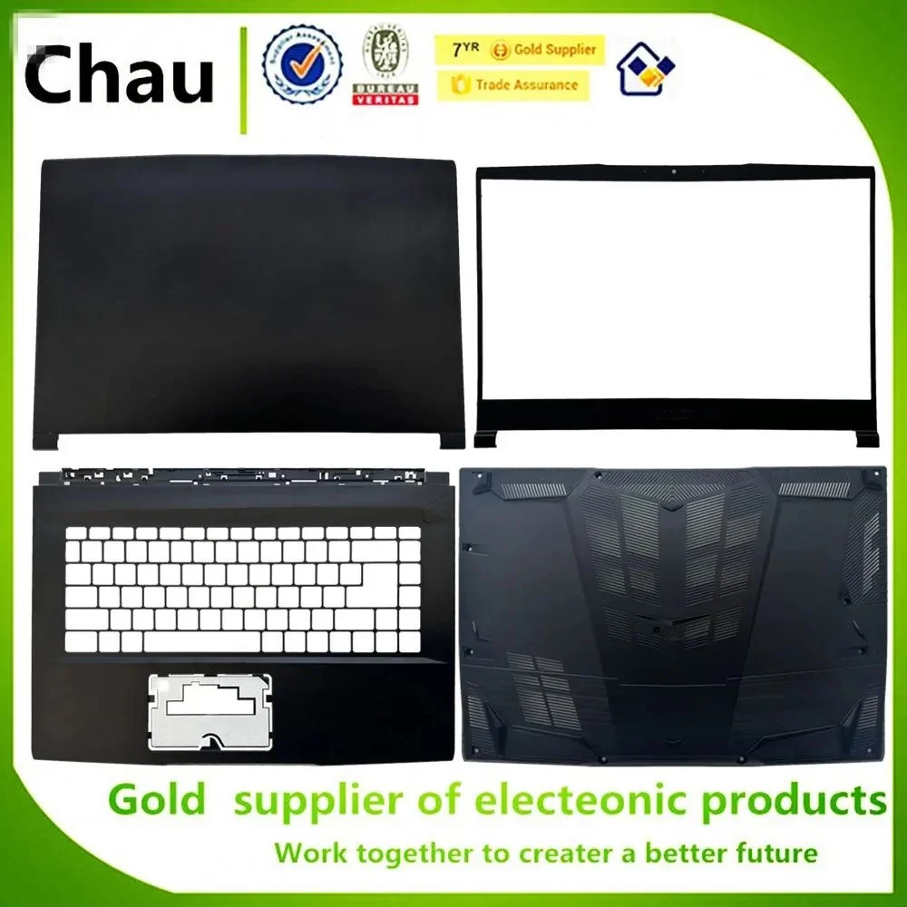 

Chau Bravo15 MS-16WK Задняя крышка ЖК-дисплея для ноутбука/передняя панель/подставка для рук верхняя/нижняя часть корпуса