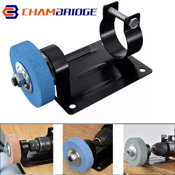 El elektrikli matkap değirmeni makinesi Sander dönüşüm kafa kiti standı tutucu için Metal ahşap takı cam parlatma