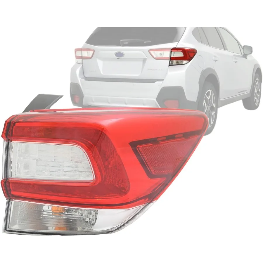 

APA Replacement Tail Light Rear Lamp for 2017 2018 2019 Impreza Wagon Crosstrek with Bulbs Outer Passenger Right Side 84201FL02