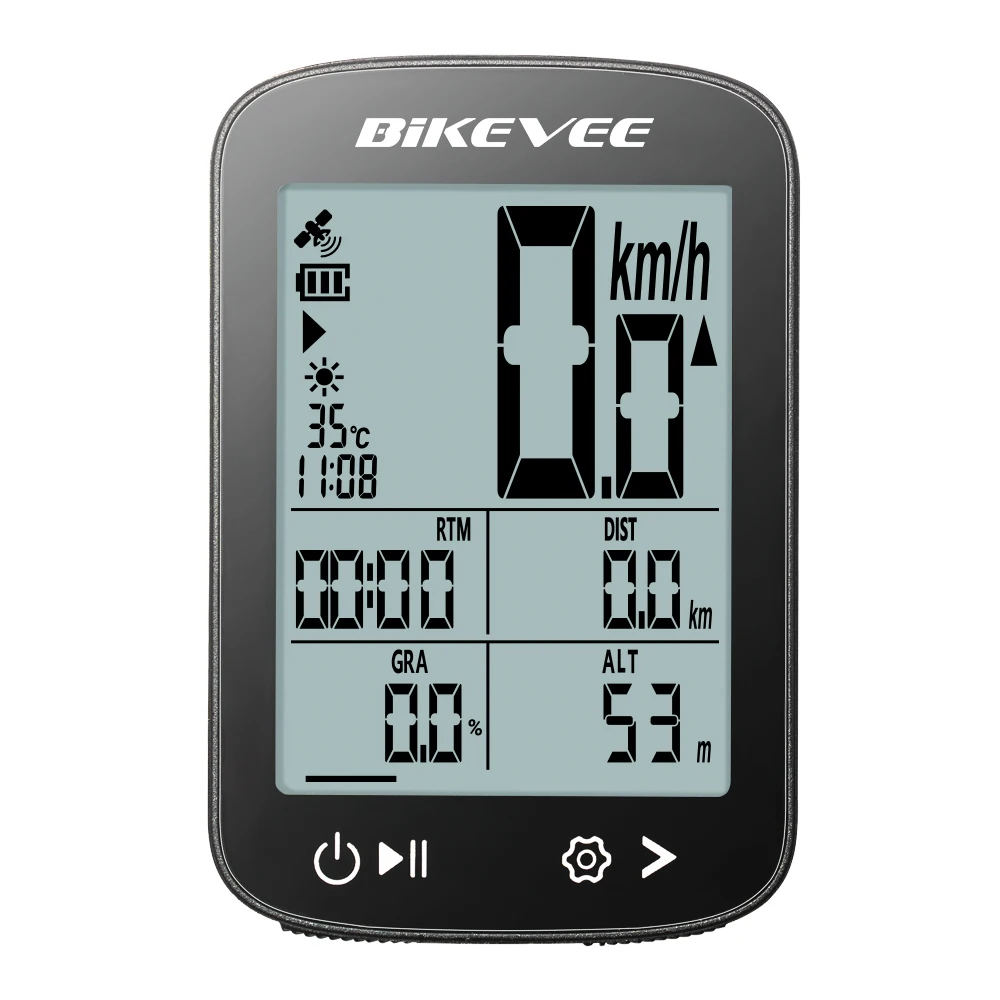 

Wireless GPS Bike Computer Waterproof Cycling Computer with Auto Backlight Speedometer and Odometer Bicycle Riding Accessories