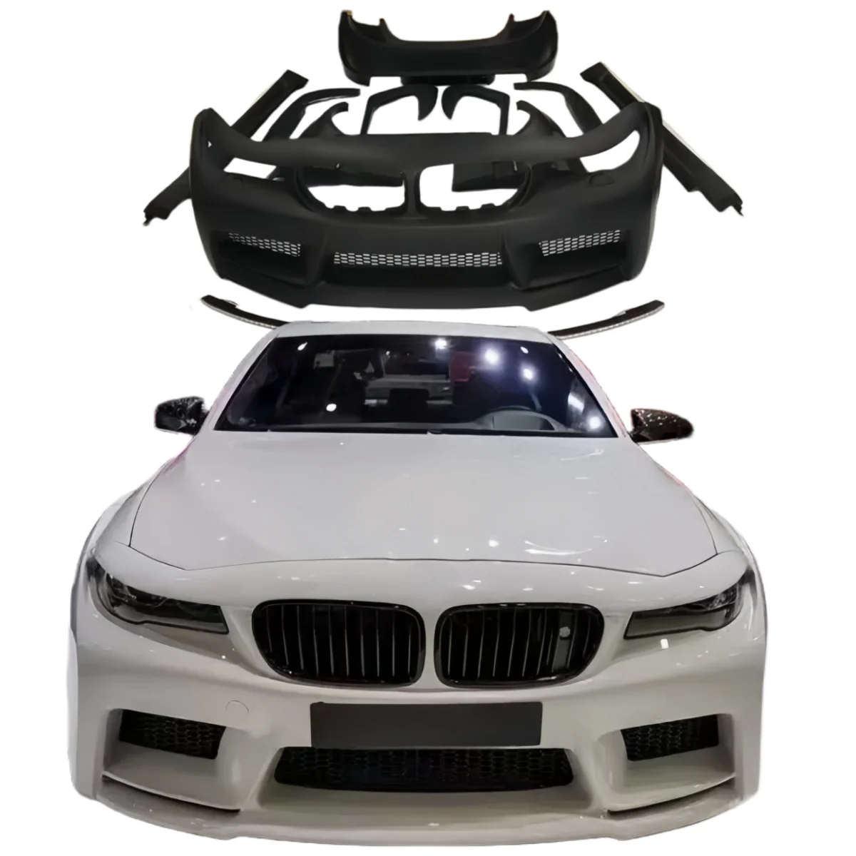 

BODY KITS FOR BMW F10 5 SERIES 2010-2017 HM STYLE WIDE BODY KITS FOR BMW 5 SERIES F10 BODY KITS